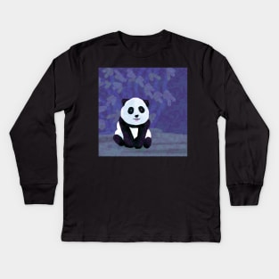 panda Kids Long Sleeve T-Shirt